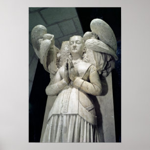 Tomb of Agnes Sorel  1450-59 Poster