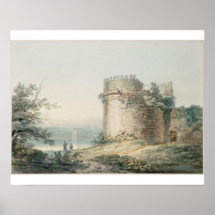 Tomb of Cecilia Metella, Rome Poster