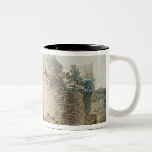 Tomb of Cecilia Metella, Rome Two-Tone Coffee Mug (Right)