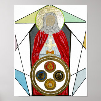 Tomb of Christian Rosenkreutz Poster