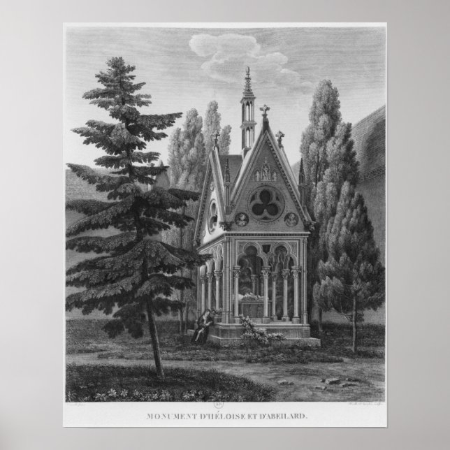 Tomb of Heloise and Abelard Poster (Front)