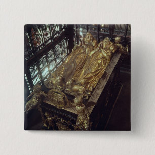 Tomb of Henry VII  and his Wife 15 Cm Square Badge