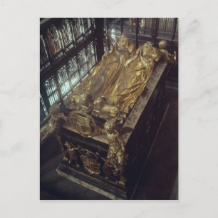 Tomb of Henry VII  and his Wife Postcard