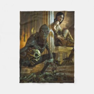 Tomb of Horror Fleece Blanket
