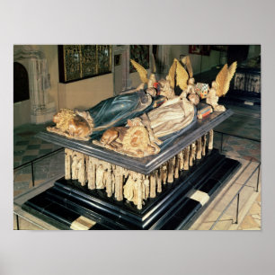 Tomb of John the Fearless  and Margaret of Poster