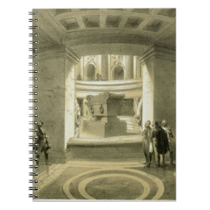 Tomb of Napoleon (1769-1821) at Invalides, from 'P Spiral Notebook