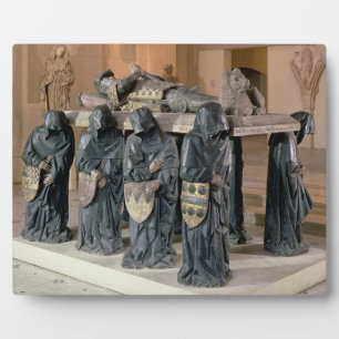 Tomb of Philippe Pot (1428-94) from Citeaux Abbey, Plaque
