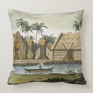 Tomb of Tamahamah at Kaiakakooa, Sandwich Islands, Cushion