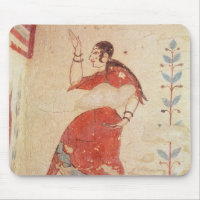 Tomb of the acrobats, detail of a dancer