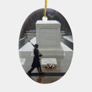 Tomb of the unknown soldier ceramic tree decoration