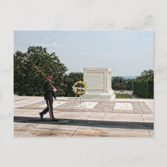 Tomb of the Unknown Soldier Postcard (Front)