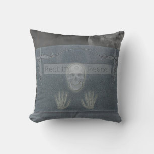 Tomb Stone Reversible Pillow