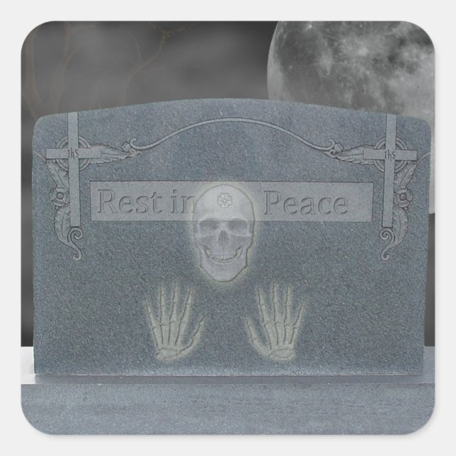 Tomb Stone Stickers (Front)