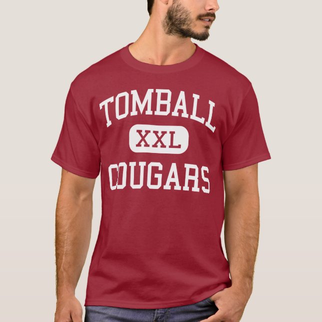 Tomball - Cougars - Junior - Tomball Texas T-Shirt (Front)