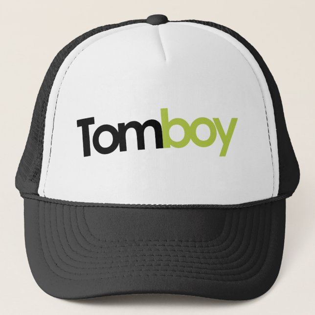 Tomboy Magazine Logo Trucker Cap (Front)