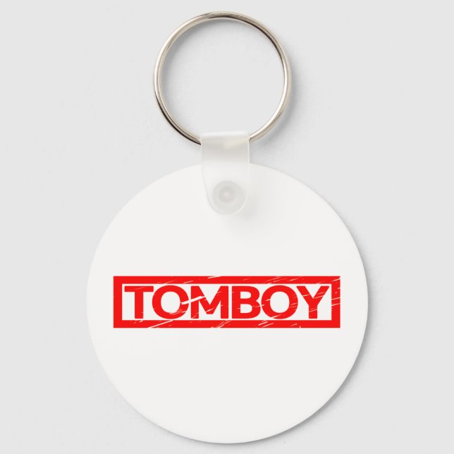Tomboy Stamp Key Ring (Front)