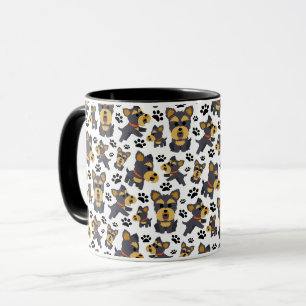 Tomboy Toy Yorkie Yorkshire Terrier Pet Puppy Dog Mug