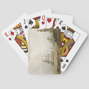 Tombs of the Kings of Golconda in 1813, from Volum Playing Cards