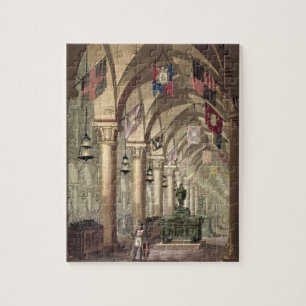 Tombs of the Knights Templar, c.1820-39 (aquatint) Jigsaw Puzzle