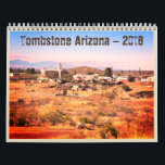 Tombstone Arizona 2018 Western Calendar<br><div class="desc">We live in Tombstone AZ. Our website, TombstoneTravelTips.com helps people discover our town. We've created a 2018 Tombstone Calendar featuring Tombstone's events and Tombstone attractions. It also has a Western style for those cowboys and cowgirls out there, and for those who love Western history and our historic town of Tombstone...</div>