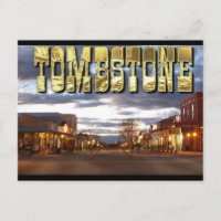 Tombstone AZ Postcard