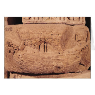 Tombstone depicting a fishing boat