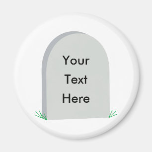 tombstone fridge magnet