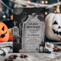 Tombstone Graveyard Halloween Party