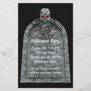 Tombstone - Halloween Flyer