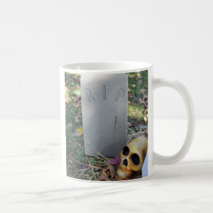 Tombstone & Skull Coffee Mug