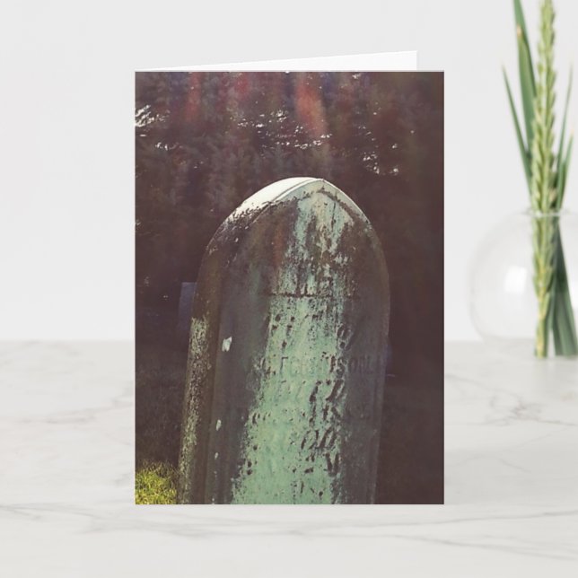 Tombstone Sunshine Card (Front)