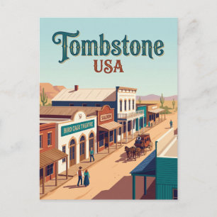 Tombstone USA Postcard