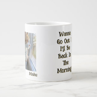Tomcat, Photo And Name Customisable, Funny Text Large Coffee Mug