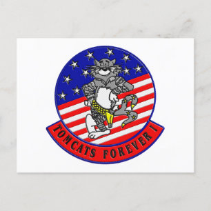 Tomcats Forever - postcard