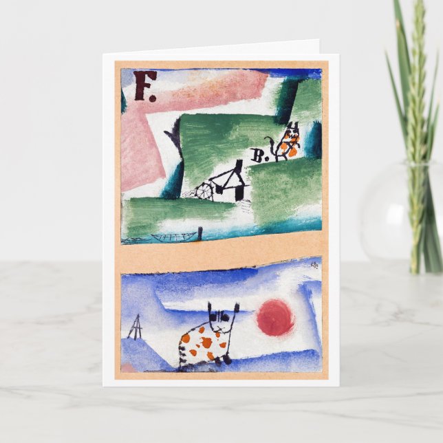 Tomcat's Turf, Paul Klee Card (Front)