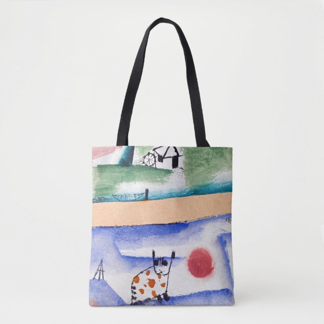 Tomcat's Turf, Paul Klee Tote Bag (Front)