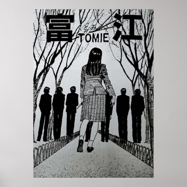 Tomie Junji Ito Poster (Front)