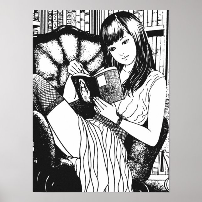 Tomie Junji Ito Reading Poster (Front)