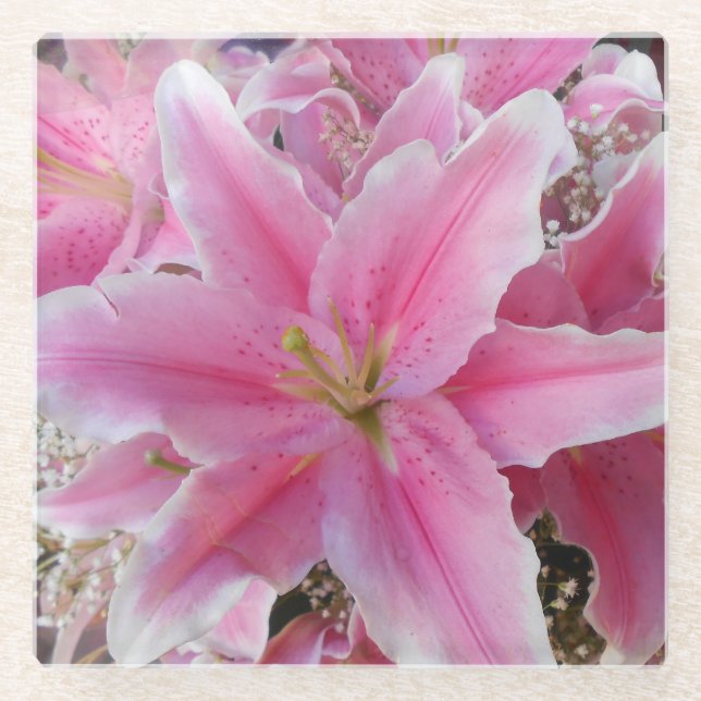 Tommasina Glass Coaster (Front)