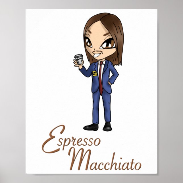 Tommy Cash Espresso Macchiato Eurovision 2025 Esto Poster (Front)