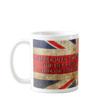 Tommy Robinson - Right Side Of History (+flag) Mug