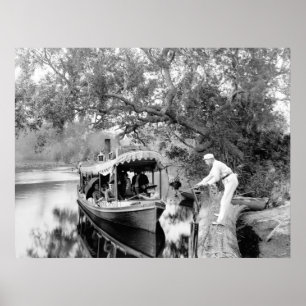 Tomoka River, Florida, 1880 Poster
