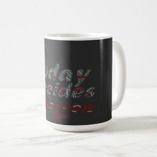 Tomorrow Begins Today Typography Coffee Mug