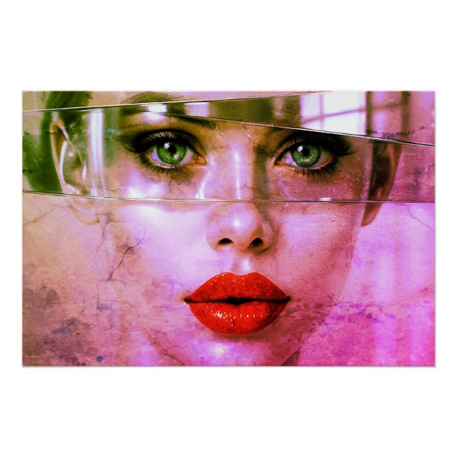 Tomorrow's echoes: futuristic fashion and technolo poster (Front)