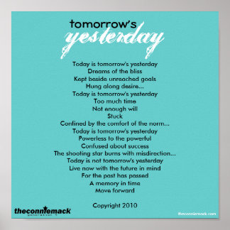 Tomorrow's Yesterday Poster