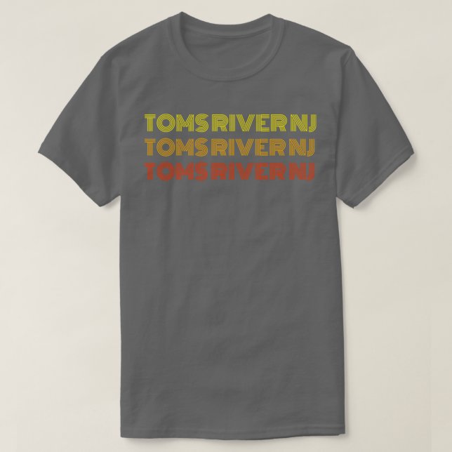 TOMS RIVER T-Shirt (Design Front)