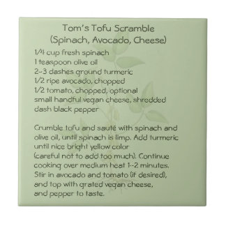 Tom's Tofu Scramble Tile