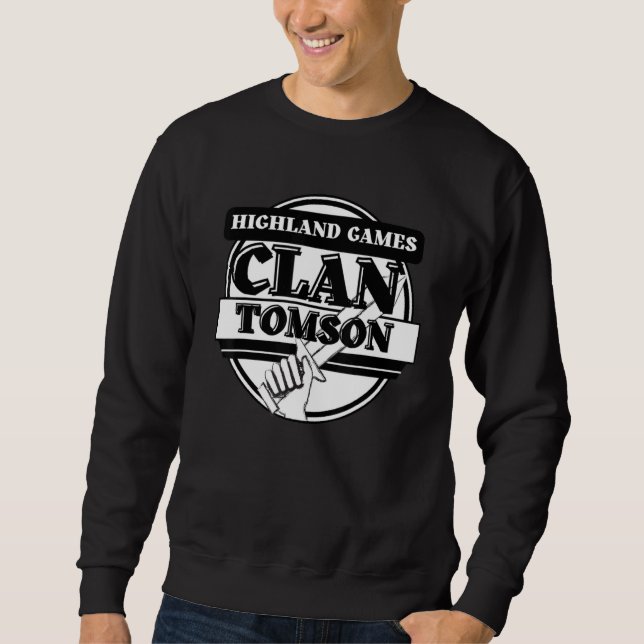 Tomson Highland Games Scottish Clan Sweatshirt (Front)