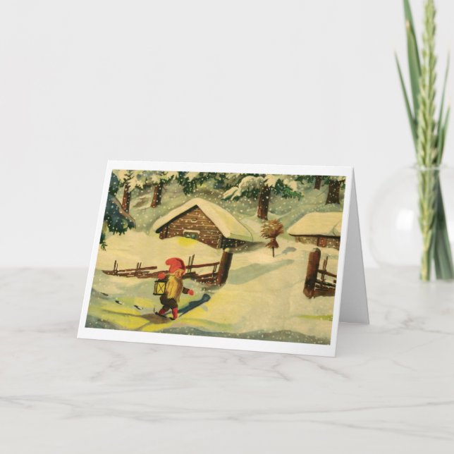 Tomten Christmas card (Front)