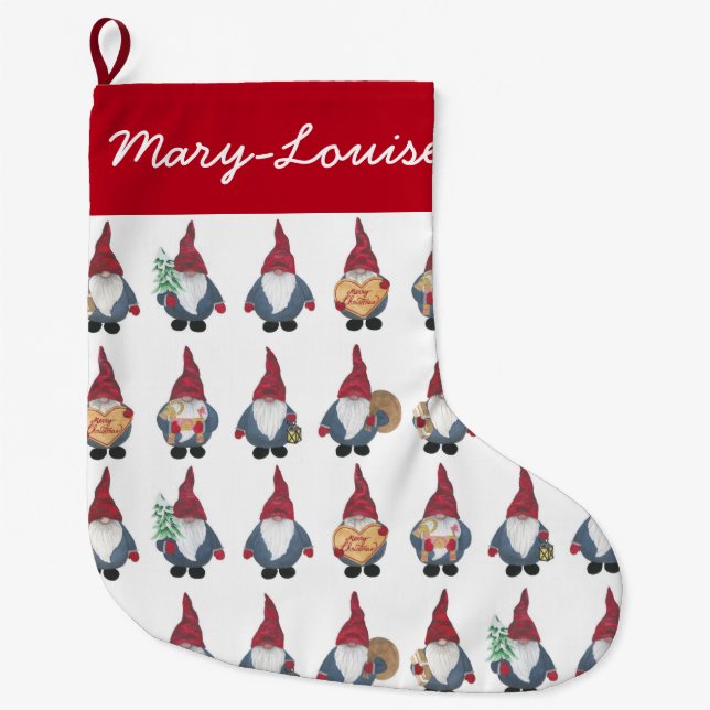 Tomten Christmas Stocking (Front)